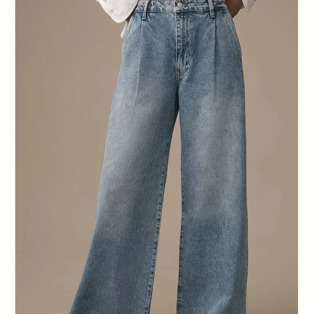 NWT Anthropologie Pilcro Denim Trousers - Picture 4 of 6